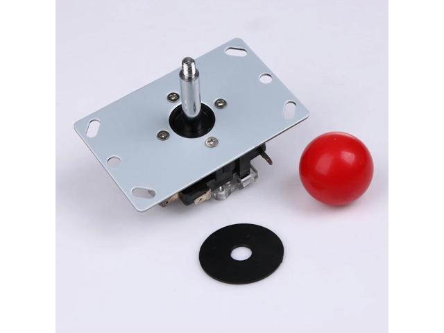 Red 8 Way Arcade Game Joystick Ball Joy Stick Red Ball Replacement