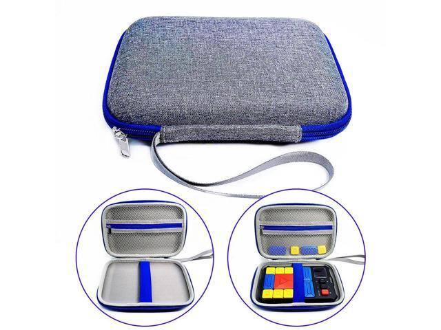 Hard Carrying Case Anti Scratch Protective Travel Case with Mesh Pocket Zipper Carrying Bag for GiiKER Super Slide Brain Games