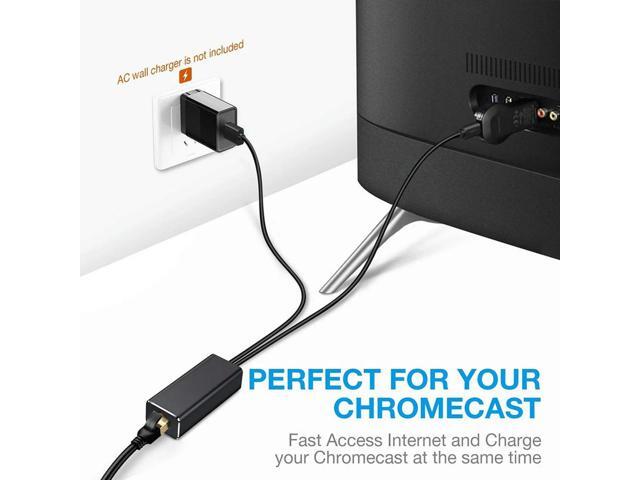 Ethernet Adapter Household Computers Safety Homes Mini Parts for Fire TV Google Chromecast Ultra 2 1 Audio