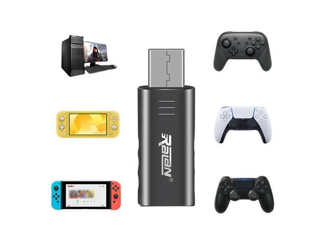 Controller PC Wireless Adapter USB Receiver BT 5.3 Gamepad Converter Controller Adapter for Nintend Switch PC PS4 PS5 Controller