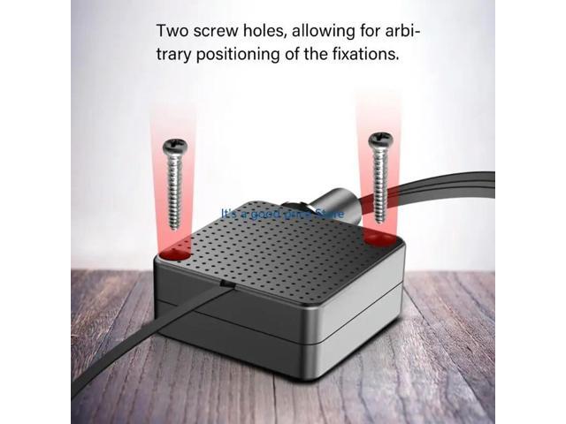 Secure mounts Recessible USB C Charging Cord 60W Quick Charges Twist without Charges Cable for Home Office Electronics