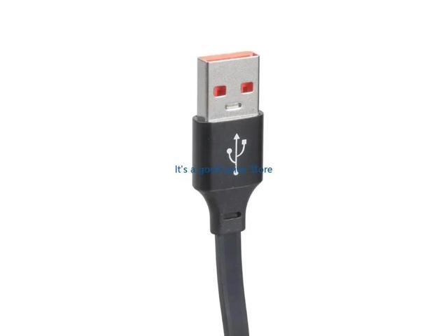 Secure mounts Recessible USB C Charging Cord 60W Quick Charges Twist without Charges Cable for Home Office Electronics