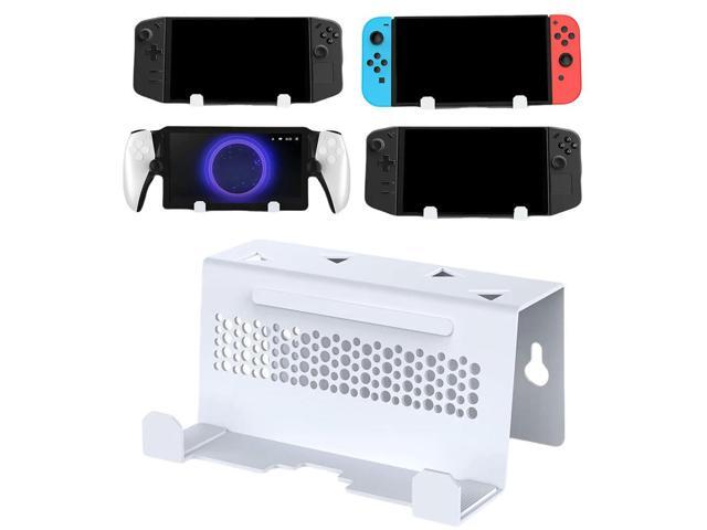 Console Dock Bracket Space Saver TV Dock Accessories Stable Wall Stand for PS5 Portal/ROG Ally X/Switch/Steam Deck