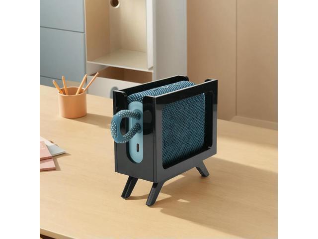Speaker Stand Acrylic Tabletop Holder Anti-Slip Speaker Mount Speaker Display Shelf for JBL GO3/GO 4 Speaker