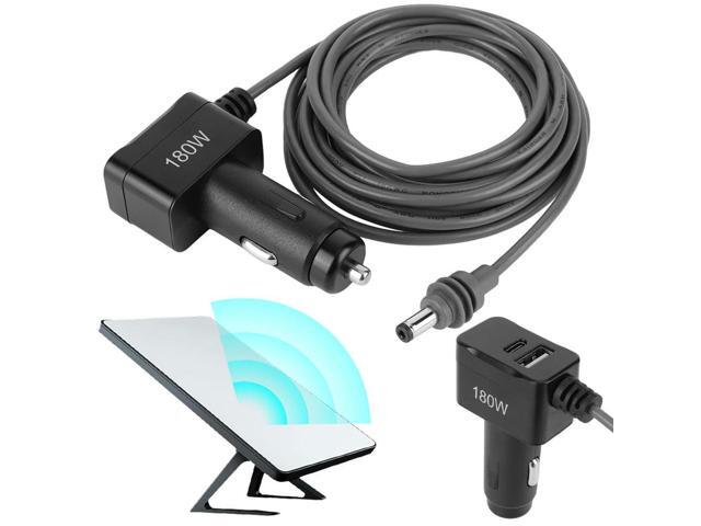 For Starlink Mini 3-in-1 Cable Car Charger Cable USB C/USB A Ports Car Cigarette Lighter Charger for Starlink Mini Accessories