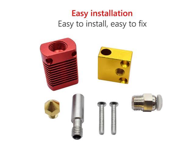 9pcs Assembled Extruder Hot End Kit for Creality Ender 3 Pro 3D Printer Parts