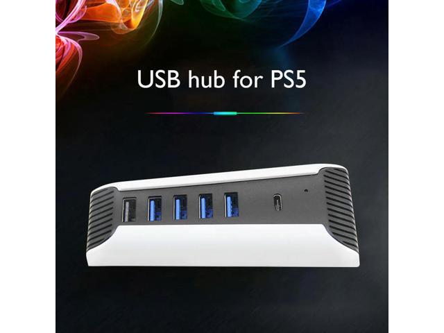 USB Hub 1 to 5 USB2.0 Splitter Expander HUB Adapter 5 Port for 5 PS5