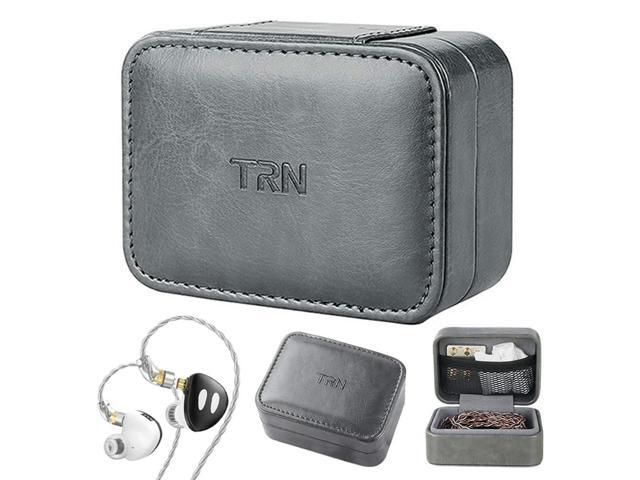 Earphones Bag Case Automatic Magnetic Closure Mini Bag PU Leather Waterproof for Wired Earbuds USB Cable Wall Charger