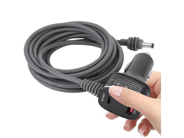 For Starlink Mini Cable Car Charger Cable Plug and Play DC Power Cable 12V-24V Cigarette Lighter Adapter for Trucks and Cars