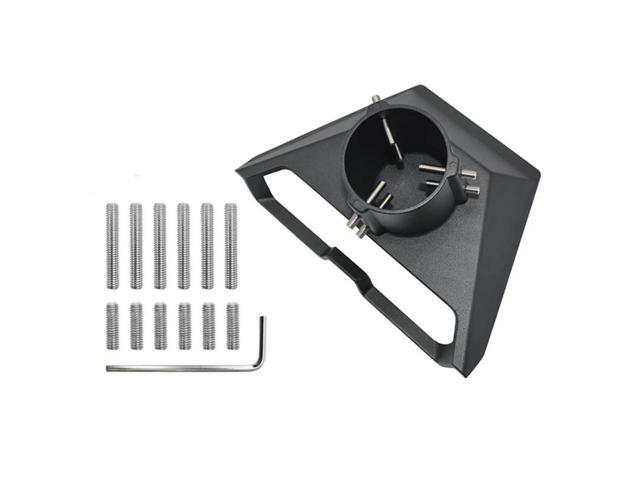 For Starlink Gen 3 Pipe Adapter Pole Mount Roof Mount Pole Pipe Connector(White)