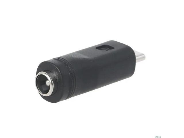 5.5x2.1mm Convenient Female to Type C USB C Male Adapter for Mobile