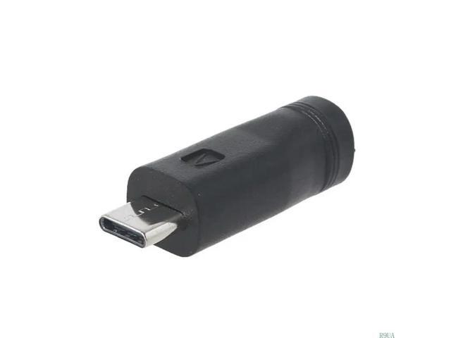 5.5x2.1mm Convenient Female to Type C USB C Male Adapter for Mobile