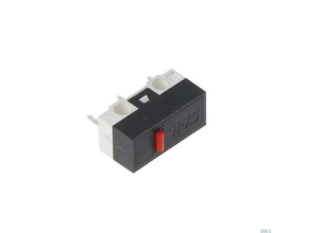 10 Pcs 3 Pin Mouse Micro Switch Gaming Mouse Button Replacement Subminiature Switch Durable & Not Easy to Break