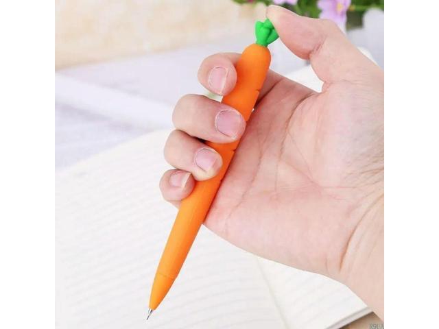 0.5mm Carrot Mechanical Pencil Automatic Pen School Supplies Stationery