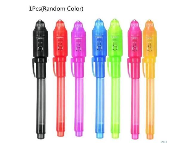 Secret Pen with UV light Invisible Writing Pen with UV Light Detective Pen Birthday Gift Bags Filler for Children