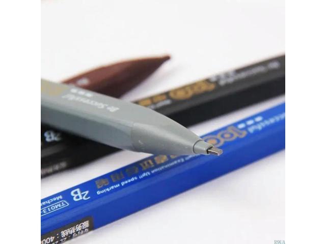 2B Black Holder Exam Mechanical Pencil Automatic Testing Grade Stationery