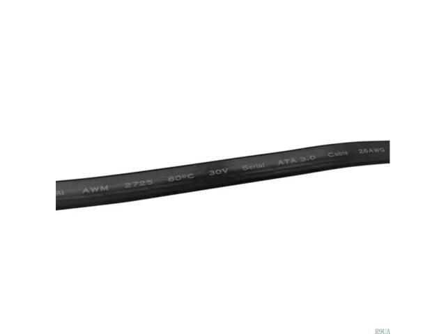 Hard Disk Drive Cable Black Straight High Speed 40CM Sata3.0 Solid