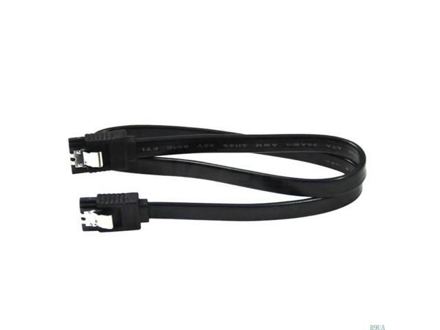 Hard Disk Drive Cable Black Straight High Speed 40CM Sata3.0 Solid