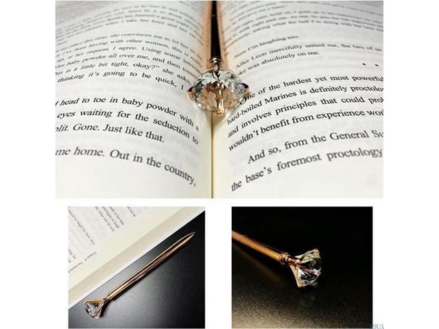 Fancy Big Diamond Ballpoint Pen Refille l Ballpoint Pen Gift for Business Women Men Friend Teacher Student