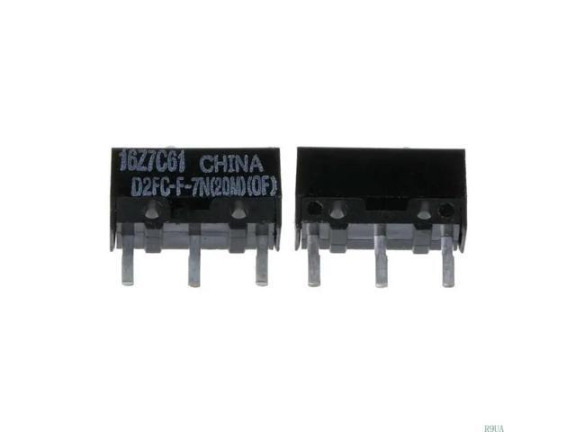 Mouse Micro Switch for Gaming Mice Switches Buttons Short Stroke 3Pins 2Pcs