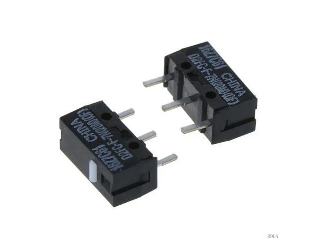 Mouse Micro Switch for Gaming Mice Switches Buttons Short Stroke 3Pins 2Pcs