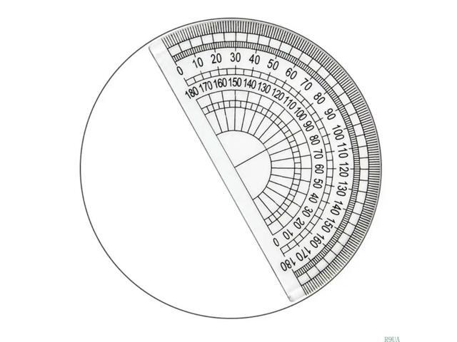 4 Pcs Ruler Protractor Set Geometry Tool 15cm Ruler Set Triangle Ruler for Classroom Homework Learning Accessories