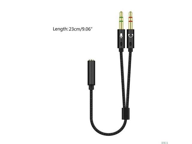 Adapters Y Splitter 3.5mm Male Cable sound Headphone Connectors Mutual Convertors