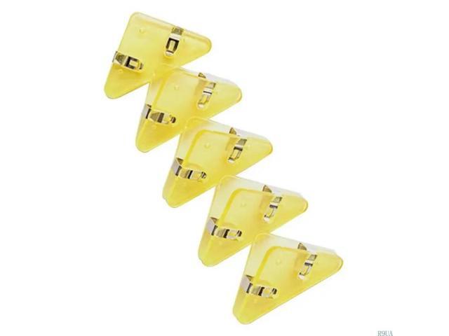 Multifunctional Triangular Clip Colorful Triangular Paper Clip Bookmarks Clip