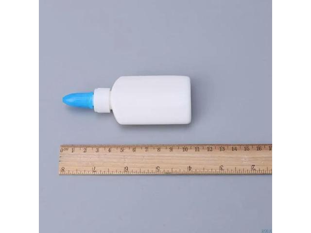 White Liquid Washable Sticker Super Strong Paper Craft School Office