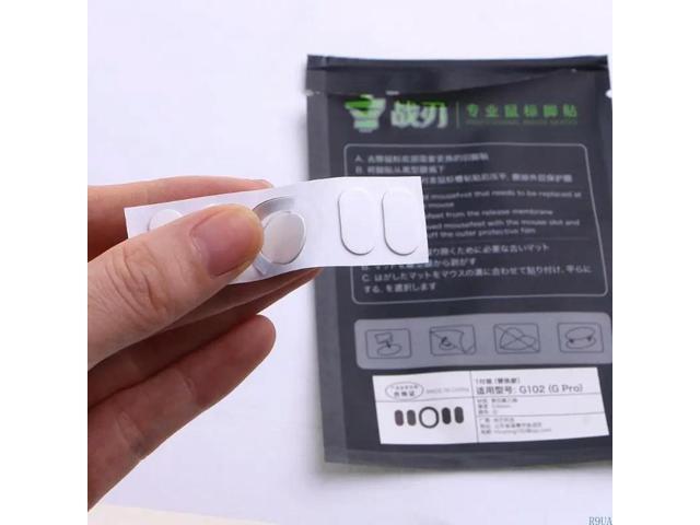 1Set Curved Edges for G102 G Mouse Feet Mouse Skates Pads