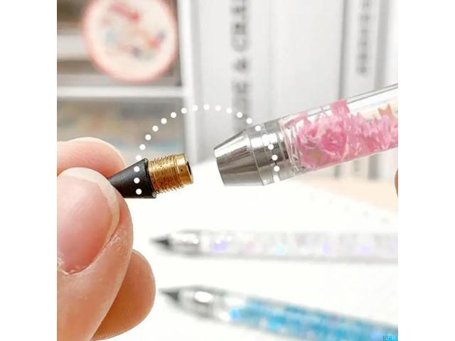 Inkless Pen Plastic Everlasting Pen Infinite Pencil Replaceable Nib