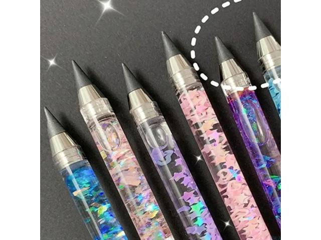 Inkless Pen Plastic Everlasting Pen Infinite Pencil Replaceable Nib