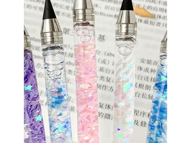 Inkless Pen Plastic Everlasting Pen Infinite Pencil Replaceable Nib