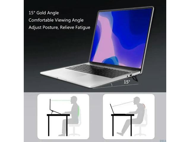 2Pcs Foldable Laptop Stand Portable Laptop Stand Invisible Cooling Laptop Stand Cooling Office Footpad Notebook Tablets