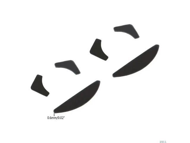 2 Sets Mouse Feet Pad Sticker for DeathAdder Mice Pads Curved Sticker