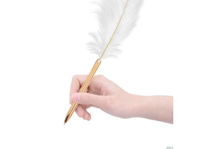 Stylish White Ballpoint Pen Wedding Writing Pen Business Pen