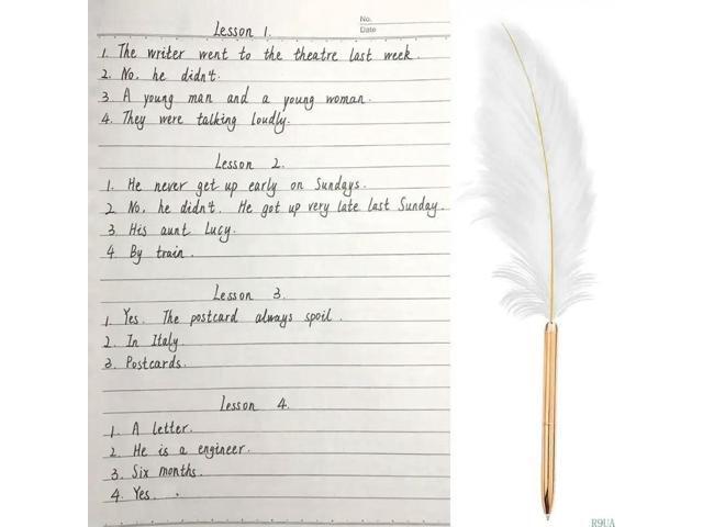 Stylish White Ballpoint Pen Wedding Writing Pen Business Pen