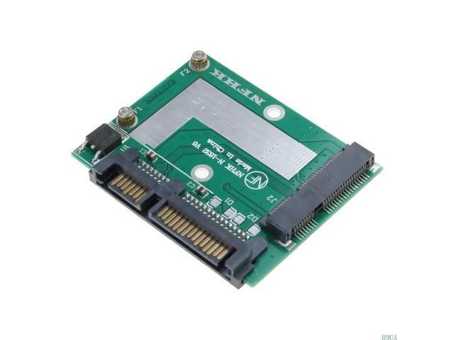 mSATA to 2.5in SATA3 Adapter Support 30x50mm mSATA SSD Convert to Standard 2.5in
