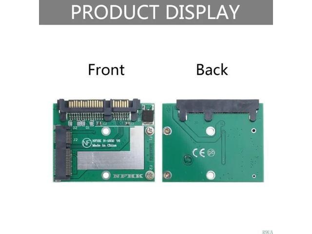 mSATA to 2.5in SATA3 Adapter Support 30x50mm mSATA SSD Convert to Standard 2.5in