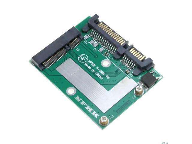 mSATA to 2.5in SATA3 Adapter Support 30x50mm mSATA SSD Convert to Standard 2.5in