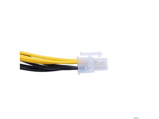 ATX 4 Pin Male to 4 Pin Female PC CPU Power Supply Extension Cable Connector