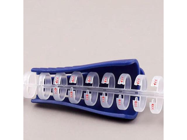 Plastic Loose Leaf Binder Ring Opener for Binding Notebook Paper Book Stationery Office School Supplies