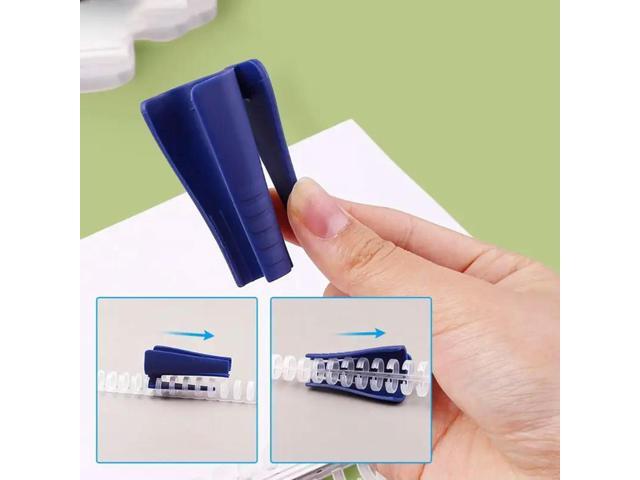 Plastic Loose Leaf Binder Ring Opener for Binding Notebook Paper Book Stationery Office School Supplies