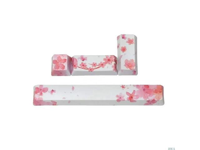 PBT OEM Keycaps Blossom for Mechanical Keyboard Space Enter ESC Key Caps