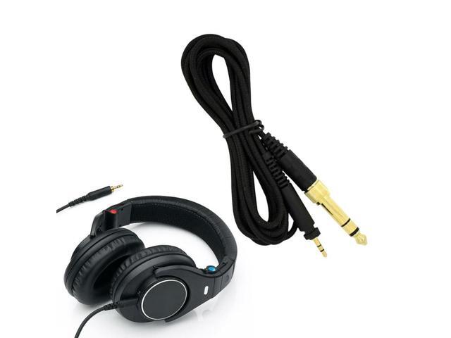 6.35mm Replacement Nylon Braided Cable Extension Cord for shure SRH440 SRH840 SRH940 SRH750DJ SRH 840 940 440 Headphones
