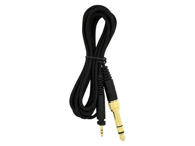 6.35mm Replacement Nylon Braided Cable Extension Cord for shure SRH440 SRH840 SRH940 SRH750DJ SRH 840 940 440 Headphones