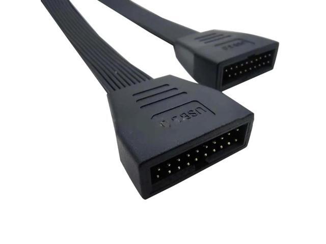USB 19Pin 20Pin Extension Cable USB Motherboard 19Pin 20Pin 24AWG