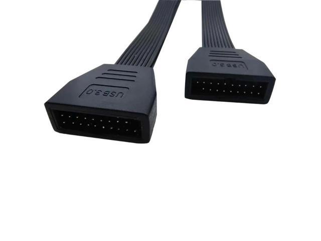 USB 19Pin 20Pin Extension Cable USB Motherboard 19Pin 20Pin 24AWG