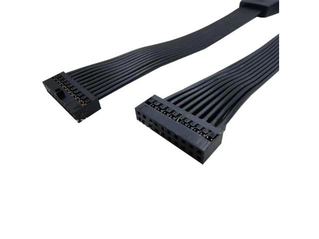 USB 19Pin 20Pin Extension Cable USB Motherboard 19Pin 20Pin 24AWG