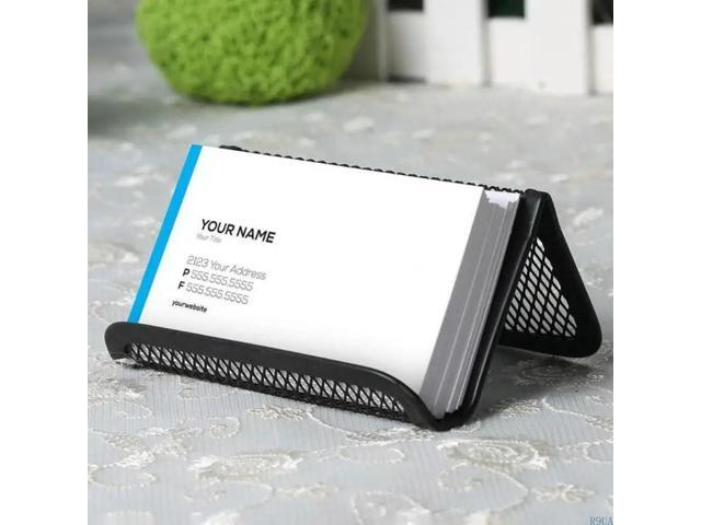 l Mesh Business Card Holder For Desk Office Business Card Holder Collection